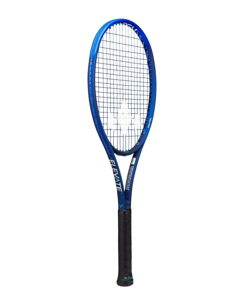 Diadem Elevate Lite 98 V3 tennis racket in metallic blue